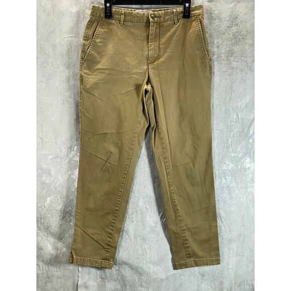 EVERLANE Men's Tan Midweight Athletic-Fit Chino Pants SZ 32X32 - Picture 1 of 12